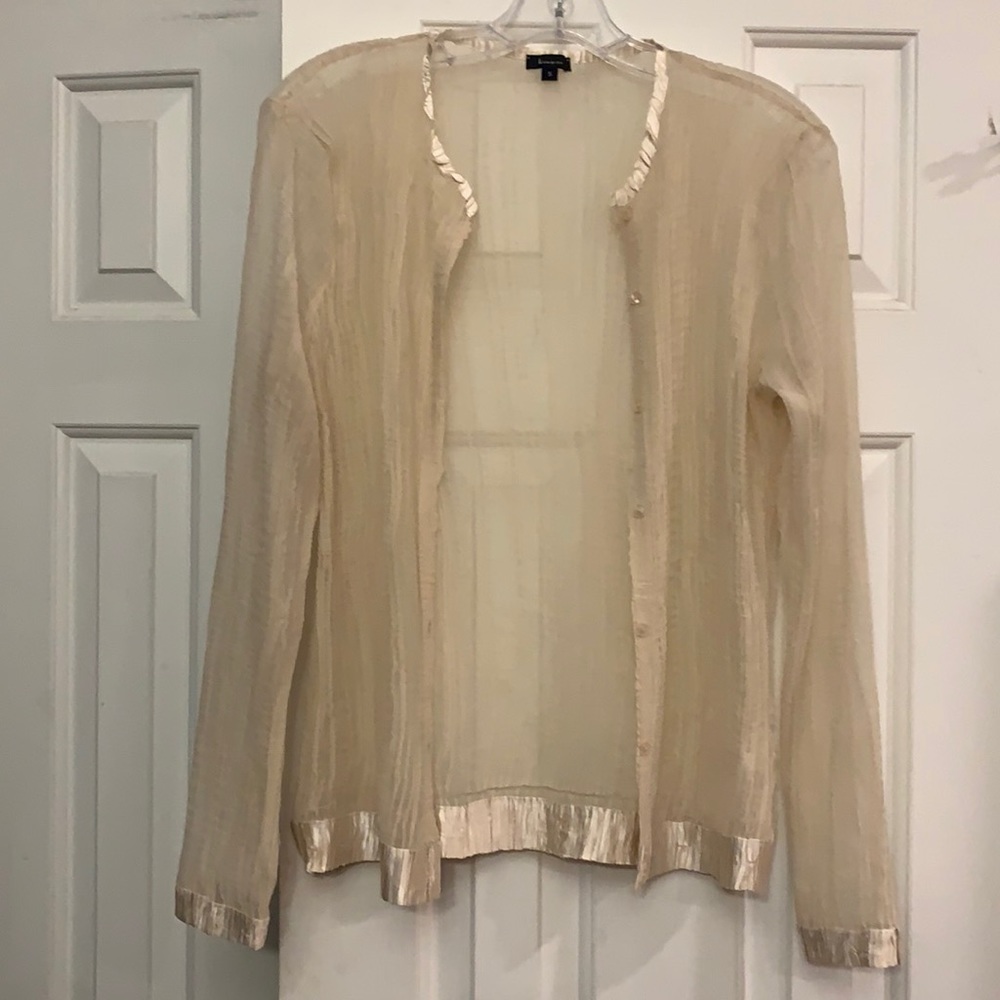 😍 Gorgeous KAMAROV Sheer top S **see pic 12